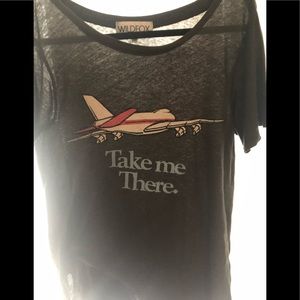 Take me there Wildfox tee medium